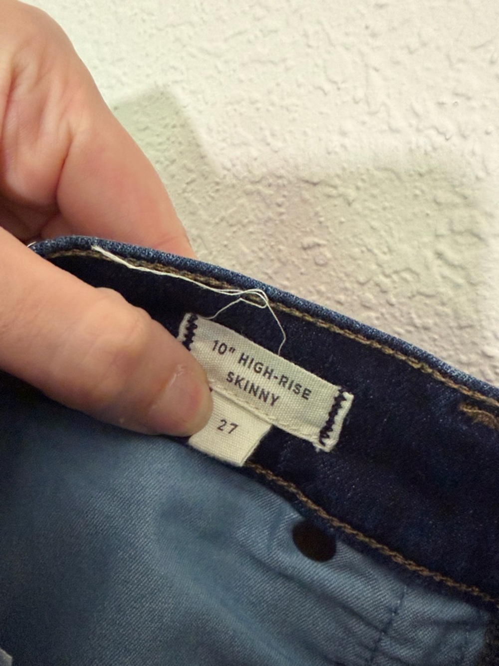 Madewell 10in High-Rise Skinny Jeans - 27 - Picture 3 of 3